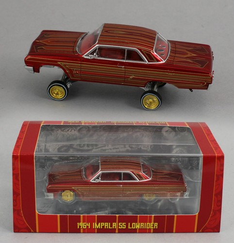 97m red 1964 chevrolet - 1:64,