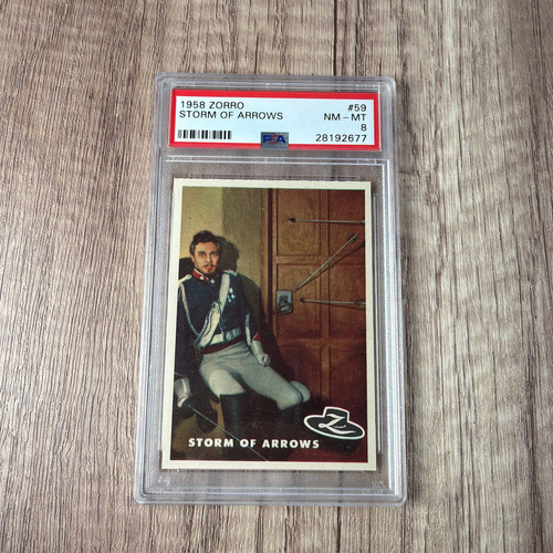 1958 topps zorro storm of - 1958,