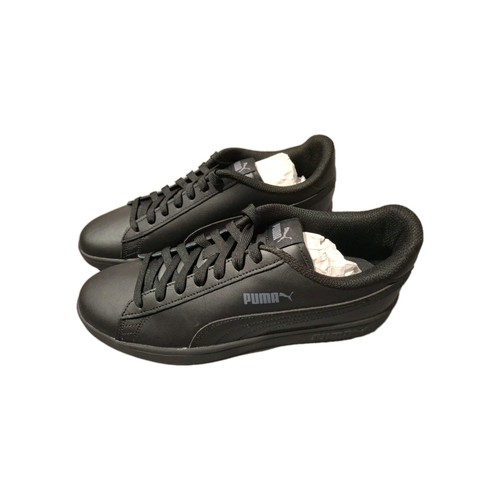 Puma smash cuir noir - cuir, black