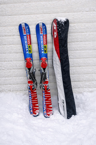 Snowblades mini ski salomon - snowblades,