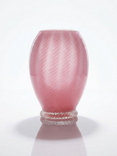 Petit vase soufflé - en, opaline