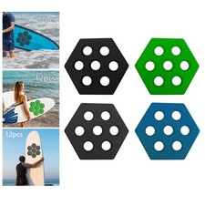 Coussinets de planche de surf hexagonaux, 12 pièces, pour planches de Surf