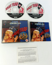 Sega Mega CD Game Night Trap With Manual EUR Fast Shipping And Tracking