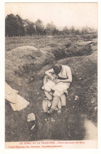 Carte postale ww1 au - carte,