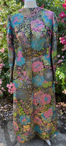 Robe longue vintage bianchini - robe,