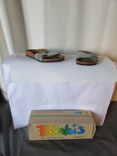 chaussures birkenstock  birki's mules menorca cuir argent  pointure 32