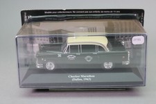 ZT731 IXO voiture 1/43 Taxi du Monde Checker marathon Dallas 1963 noire