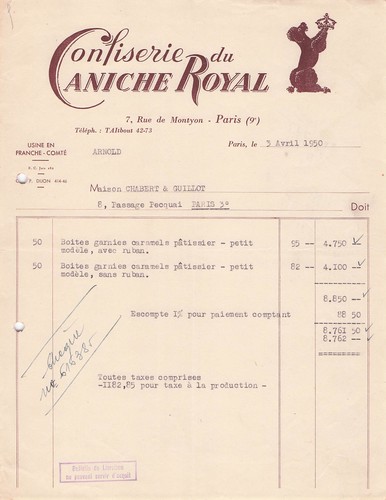 Paris confiserie caniche - 75,