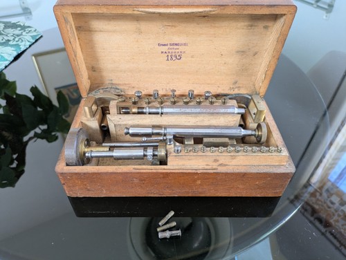 Coffret tour horloger fin - tour,