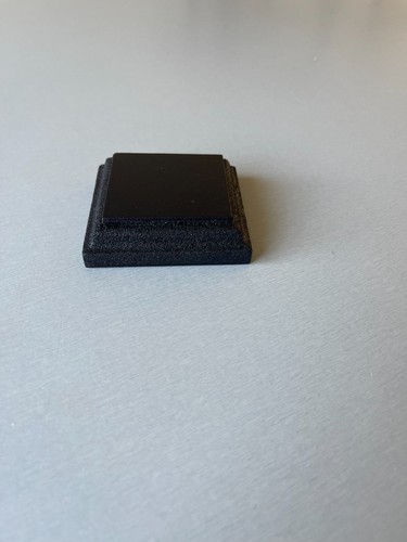 Socle noir brillant pour - socle,