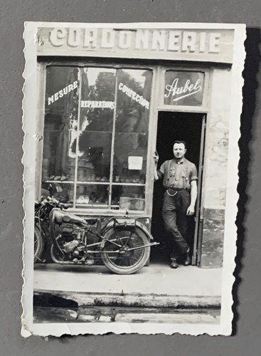 Photo ancienne cordonnerie - photo,