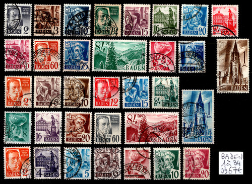Baden séries 1 à - baden, n°