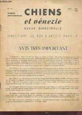 Chiens et vénerie revue bimestrielle n°41 numéro supplémentaire n