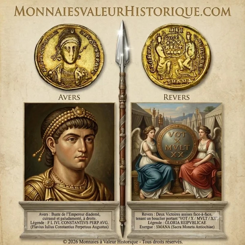 Pièce monnaie or - de,