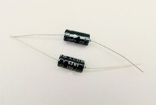 100uF 65V Axial Condensateur Paire pour tube électronique Ou Transistor Ampli 2