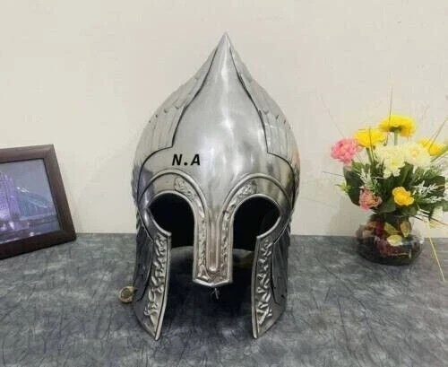 Casque médiéval acier - médiéval,