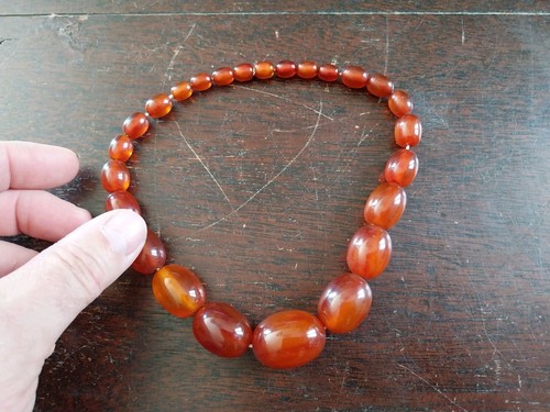 Collier ambre la mer - la,