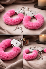 Menottes Métal avec Fourrure