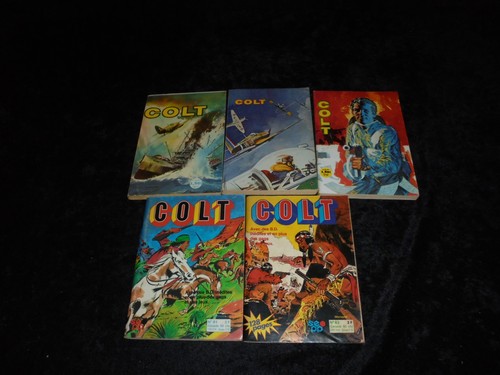 Lot colt tomes editions sepp - colt, 5