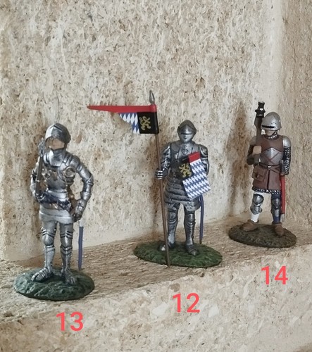 Altaya lot 3 figurines du - -,