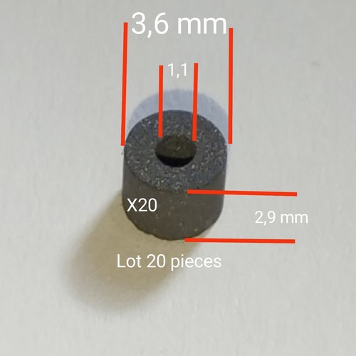 Perle ferrite haute - ferrite, fréquence