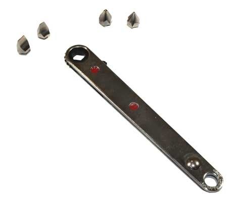 Clé ultra plate - , embouts