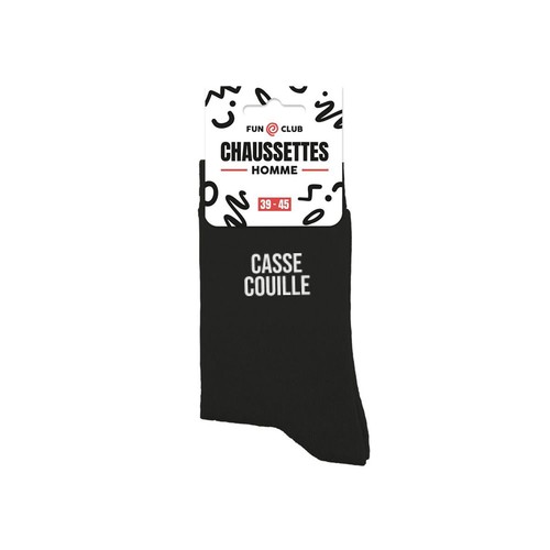 Chaussettes noires pour - , homme