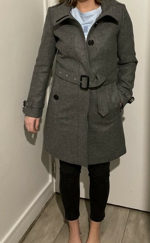 Manteau laine burberry - laine,