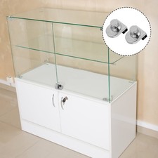  Lot de 2 verrous pour vitrine