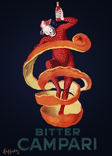 Poster affiche campari - affiche,