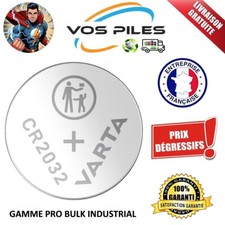 Pile bouton CR2032 DL2032 BR2032 ECR2032 EL2032 Lithium 3V 230 mAh Varta