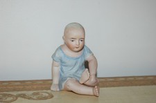 Ancien biscuit polychrome "