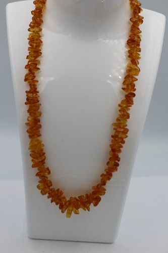Collier morceaux ambre - collier, d'ambre