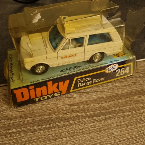 Dinky police range rover - dinky, 254