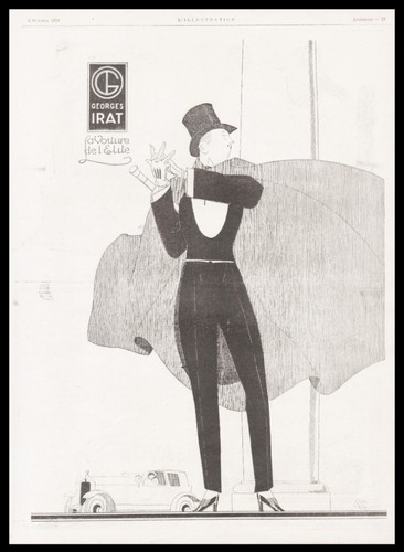 Publicité 1924 voiture - publicité,