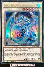 Carte YU-GI-OH! BRIONAC, DRAGON DE LA BARRIERE DE GLACE DUDE-FR008 FR UR NEUF