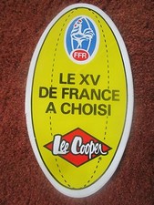 AUTOCOLLANT STICKER FFR RUGBY