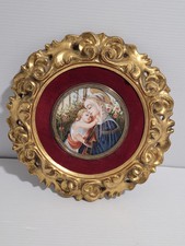 Cadre Miniature Doré Or