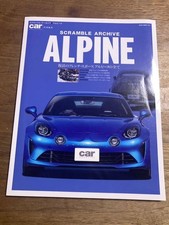 Scramble Archive Alpine SCRAMBLE ARCHIVE ALPINE CAR MAGAZINE SPECIAL EDIT USE