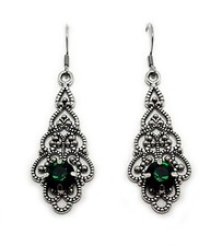 Gothic Victorian Earrings Bridal Wedding Medieval Renaissance Steampunk Jewelry