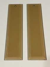 LOT DE 2 ANCIENNES PLAQUES DE