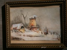 Peinture miniature Aquarelle