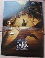 Les Aventures extraordinaires d'Adèle Blanc-Sec , affiche de cinéma 40 X 53 cm
