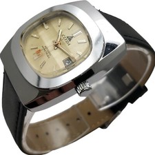 Clyda 37mm 1970s Cal Mécanique Lorsa P75 LEBROCANTHEURE MONTRE VINTAGE WATCH