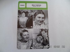 CARTE FICHE CINEMA MILLY