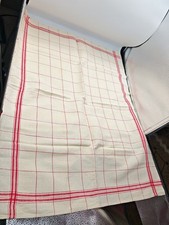  Ancien torchon en toile de lin - grands linge de cuisine vintage 