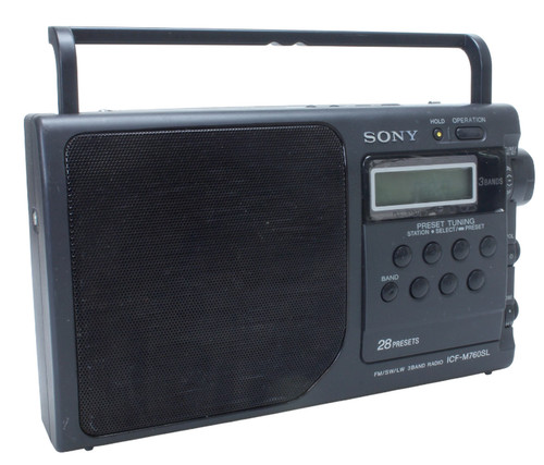 Sony icf m760sl radio sw - radio, fm