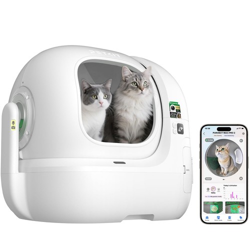 Purobot max pro litiere chat - max, 2