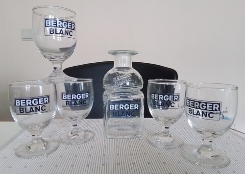Pichet carafe 5 verres - carafe,