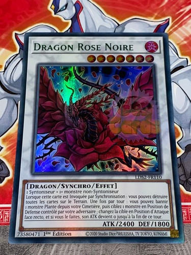 Carte dragon rose - dragon,